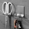 Kyro tech 2Li Paslanmaz Çelik Metal Banyo Jilet ve Traş Bıçağı Tutucu, Kendinden Yapışkanlı, Çift Askılı, Delme Gerektirmez, Su Geçirmez, Nemli Ortama Dayanıklı, Fayans, Mermer, Cam, Ahşap Uyumlu