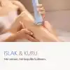 Philips Epilatör Serisi 8000, Kablosuz, Islak ve Kuru Kullanım, ProGuide, LED Işık, 60 Dakika Pil Ömrü, BRE708/05