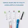Oral-B Şarjlı Diş Fırçası Yedek Başlığı Cross Action X-Filament 4 adet ürün