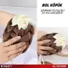 WONKEY - Uzun Esnek Duş Lifi, Sırt Ovma Kesesi, Yumuşak Banyo Lifi, Ovma Süngeri, Kadınlar ve Erkekler için Sırt Ovma için Kese, Peeling ve Hamam Kesesi (1 Adet)