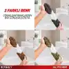 WONKEY - Uzun Esnek Duş Lifi, Sırt Ovma Kesesi, Yumuşak Banyo Lifi, Ovma Süngeri, Kadınlar ve Erkekler için Sırt Ovma için Kese, Peeling ve Hamam Kesesi (1 Adet)