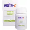Enfla C 30 Kapsül Sade Aroma İle Yetişkinler için Vitamin C, Bromelain Ve Quercetin İçerir