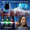 Oral-B iO9 Siyah Şarjlı/Elektrikli Diş Fırçası, 1 Fırça Başlığı, Hızlı Manyetik Şarj Cihazı, Uzun Ömürlü Pil, Şarj Eden Seyahat Kabı, Yedek Başlık Kabı