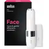 Braun Mini Yüz Tüy Alma Cihazı, hızlı ve nazik, FS1000, Beyaz