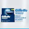 Gillette Mach3 Turbo Yedek Tıraş Bıçağı 4lü