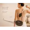 Silikon Sırt Fırçası – Uzun Saplı Banyo ve Duş Fırçası, Çift Taraflı Vücut Masaj ve Temizlik Fırçası, Ergonomik Tasarım, Hızlı Kuruyan