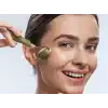 Beper C301ABE101 Gua Sha Yeşim Taşında Jade Roller & Gua Sha Masaj Aleti, Yüz ve Vücut Masaj, Rahatlatıcı, Modelleme ve Yaşlanma