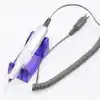 Coverzone Manikür Pedikür Makinesi Profesyonel 25000 Rpm Elektrikli Freze Tırnak Parlatıcı Törpü 3 Farklı Renk Seçeneği Nail Drill Parlatma Şekil Verme Çok İşlevli Kullanım F601 (Beyaz)