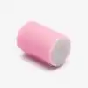 Croc 1207 Pembe Cırtlı Sünger Bigudi 8Li Çap 4Cm + 12Li Alüminyum Saç Pensi