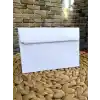 AEE® 100 Adet Kendinden Yapışkanlı Zarf Davetiye Mektup Para Belge Dilekçe Düğün Kına Nişan Sünnet 16,3cm X 11,5cm 100lü