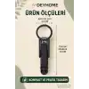3X Büyüteçli Paslanmaz Çelik Tırnak Makası, Törpülü ve Sıçrama Önleyici, Rahat Tutuşlu Siyah