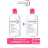 Bioderma Sensibio H2O 500ml İkiz Set