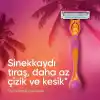 Gillette Simply Venus 3 Miami Tıraş Makinesi Gövdesi + 4 Bıçak