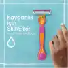Gillette Simply Venus 3 Miami Tıraş Makinesi Gövdesi + 4 Bıçak