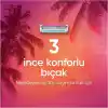 Gillette Simply Venus 3 Miami Tıraş Makinesi Gövdesi + 4 Bıçak