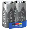 VARTA CR123A Lityum Yuvarlak Hücre Piller, 2 Adet, 3 V, Elektronik Küçük Cihazlar için Özel Piller, Uzun Ömürlü, En Yüksek