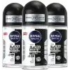 NIVEA MEN Erkek Roll-on Deodorant Black&White Invisible Original 50ml, 72 Saat Anti-perspirant, X3 AdetSet P09753