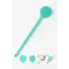 Busstier Çift Taraflı Silikon Duş Vücut Fırçası Uzun Saplı Banyo Yıkama Fırçası Sırt Masaj Peeling Fırçası Derin Temizlik ve Rahatlatıcı Masaj İçin Esnek Yumuşak Vücut Temizleme Aparatı
