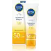 NIVEA SUN Yaşlanma ve Leke Karşıtı Q10 Yüz Güneş Kremi SPF50 50 ml, Nemlendirme, Normal ve Kuru Ciltler