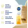NIVEA SUN Yaşlanma ve Leke Karşıtı Q10 Yüz Güneş Kremi SPF50 50 ml, Nemlendirme, Normal ve Kuru Ciltler