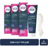 Veet Professional Tüm Cilt Tipleri İçin Tüy Dökücü Krem, 600ML Süper Fırsat Paketi (3 x 200 ML)
