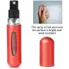 Saiveina Taşınabilir 5ml Mini Parfüm Atomizer Şişeleri, Doldurulabilir Parfüm Sprey Şişesi, Koku Pompası Kılıfı, Seyahat ve Giden için Boş Parfüm Şişeleri (4 Paket)