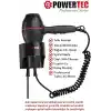 Powertec TR-301 Askı Aparatlı | Otel Tipi | Profesyonel Saç Kurutma & Fön Makinesi