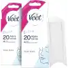 Veet Pure Hipoalerjenik Yüz Ağda Bandı, (2 x 20 Adet), Ağda Bandı, Tüy Alma