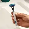 Gillette Mach3 Turbo 3D Erkek Tıraş Makinesi + 2 Bıçak, 1 Adet