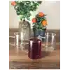 Orret Home 6lı Borosilikat Cam Kupa – Isıya Dayanıklı Termisil Çay ve Kahve Bardağı Seti, Şeffaf Cam Kupa, Sıcak Soğuk İçecekler İçin Dayanıklı Bardak Takımı (6 Adet)
