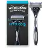 Wilkinson Erkek Tıraş Bıçağı Hydro 5, Cilt Nemlendirici, Karbon Kaplı Bıçak, Tıraş Bıçağı, 1 Yedek Bıçaklı Erkek Tıraş Bıçağı