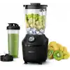 Philips 3000 Serisi ProBlend Crush Teknolojili Blender - 600 W Güç, 2 L Cam Sürahi, 2 Hız + Pulse, Titreşim Önleyici Taban, Siyah (HR2291/41)