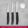 Victorinox 6.7113.34 Swiss Classic 3lü Bıçak Set, Siyah