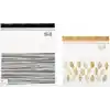 IKEA – Sırt Çantaları Risigillabili Istad, 25 adet 1,2 L + 25 adet için 2,5 l, Dondurucu, gıda maddeleri, renk: mor, TOT. 50 adet, plastik, Mor, Confezione da 1