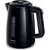 Philips Daily Collection Çay Makinesi - Otomatik Sıcak Tutma, 1.9L Su Isıtıcısı, 0.9L Cam Demlik, Hızlı Kaynatma 1700W, Kireç Filtresi, Kolay Dökme İçin Kablosuz Taban (HD7301/00)