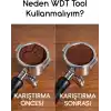 WDT Tool, Espresso Dağıtım Aracı, Kahve Karıştırma İğnesi