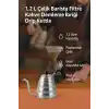 WF 1,2 L Çelik Barista Filtre Kahve Demleme ibriği Drip Kettle cin372