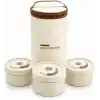 Busstier Isı Yalıtımlı Yemek Termosu ve Lunch Box Çantası, Vidalı Kapaklı PP Dış Gövde ve Metal İç Hazneli Taşınabilir Yemek Kabı Seti (2 Parça)