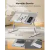 Bix Saiji AL30 Ayarlanabilir Laptop Standı Ergonomik Tasarım 17 İnç Uyumlu Taşınabilir Masa Gri