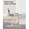 Bix Saiji AL30 Ayarlanabilir Laptop Standı Ergonomik Tasarım 17 İnç Uyumlu Taşınabilir Masa Gri