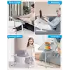Bix Saiji AL30 Ayarlanabilir Laptop Standı Ergonomik Tasarım 17 İnç Uyumlu Taşınabilir Masa Gri