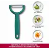Victorinox 6.0963.4 YPSO Tırtıklı Kenar Çift Taraf Yeşil Soyacak