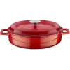 Lava Casserole Çok Fonksiyonlu, 3.40 Litre LVYST28K2R, Kırmızı/Siyah