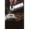 Çelik Ocak Üstü 9 Cup Fincan 450 ml Moka Pot Espresso cin285-9