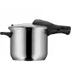 WMF Perfect One Pot 6,5 L Düdüklü Tencere, İndüksiyon Uyumlu, Cromargan® Yüksek Kaliteli Paslanmaz Çelik, 2 Pişirme Kademesi, Büyük Pişirme Göstergesi, Çıkarılabilir Kapak Sapı