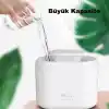 Robeve 3.3 Litre Ultrasonik Buhar Makinesi Hava Nemlendirici Çift Sprey Buhar Makinesi LED Işıklı