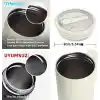 Yenigeldi 2 Adet Flip Pipetli Kapak – Stanley Quencher ile Uyumlu 40 Oz – Sızdırmaz Kapak + 2 Pipet – Krem Renk
