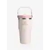 Stanley IceFlow Flip Straw Tumbler Pipetli Termos Bardak, 0.60 Litre, Pembe Kuvars (Rose Quartz)