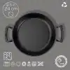 Lava Döküm Yuvarlak Sahan Döküm Demir Yekpare Çift Kulplu Çap(Ø)24cm.