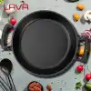 Lava Döküm Yuvarlak Sahan Döküm Demir Yekpare Çift Kulplu Çap(Ø)24cm.